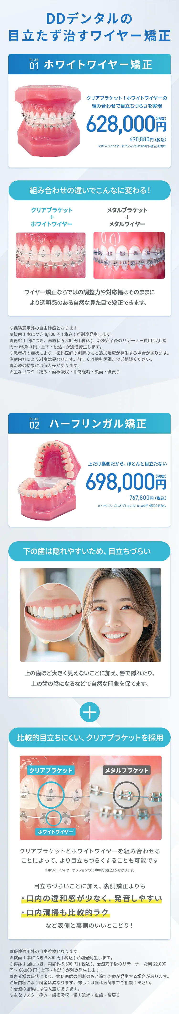 リーズナブルな価格で理想の歯並び実現